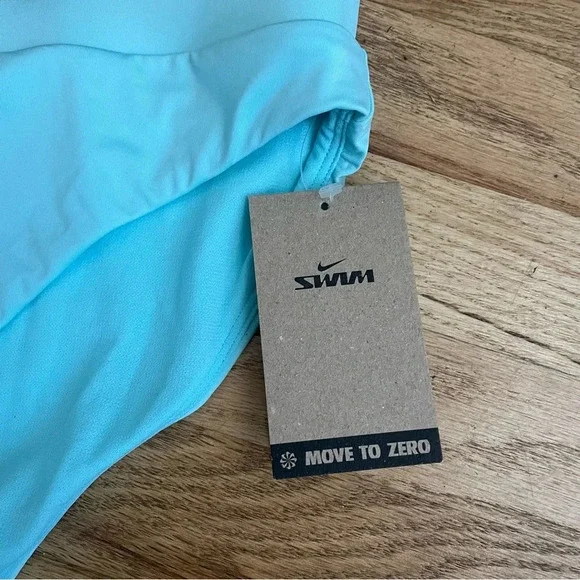 Nike Women’s Blue High Waisted Swim Suit Bottom Sz XXL NWT - Picture 2 of 5